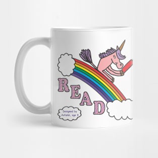 Reading Unicorn Mug